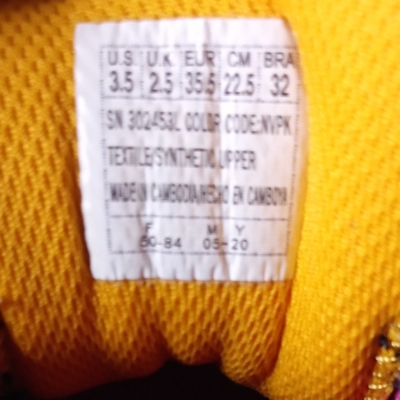 Skechers sneaker girl blue and pink size 3.5 - Picture 4 of 4